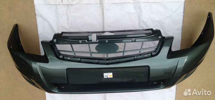 Бампер передний Ваз 2170 Приора рестайлинг в цвет