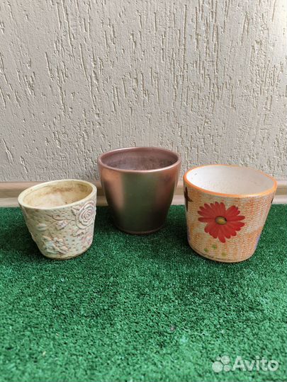 Кашпо, горшок керамический