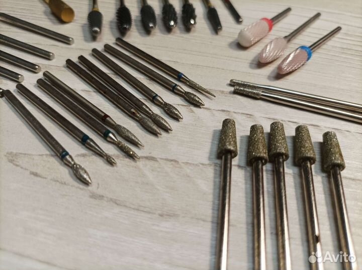 Набор фрез для маникюра б/у