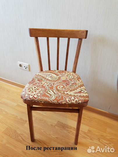 Реставрация мебельных стульев