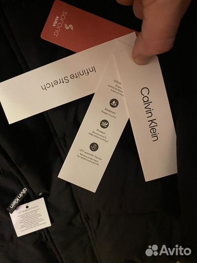 Мужской пуховик calvin klein оригинал