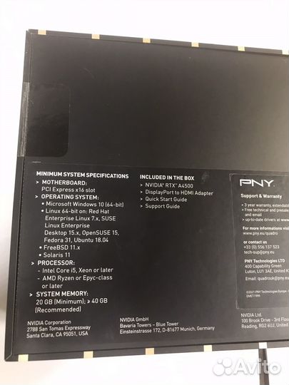 PNY quadro RTX A4500