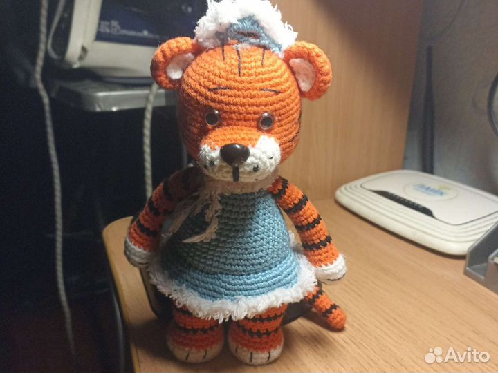 Игрушки вязаные интерьерные