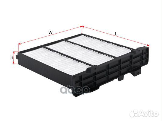 Фильтр салонный sakura CA10070 CA10070 Sakura