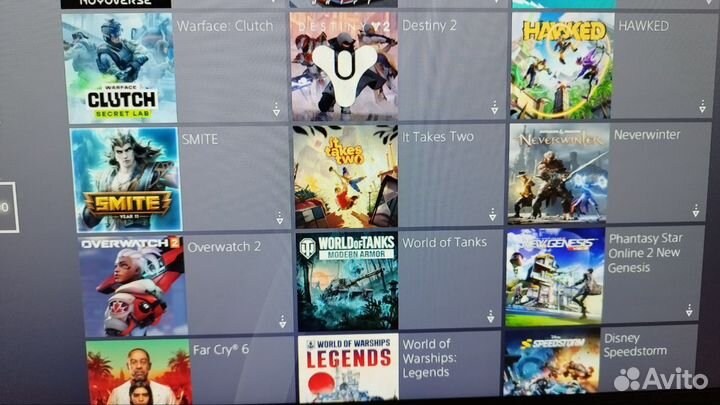 PS4 на 1tb лимитированная + куча игр