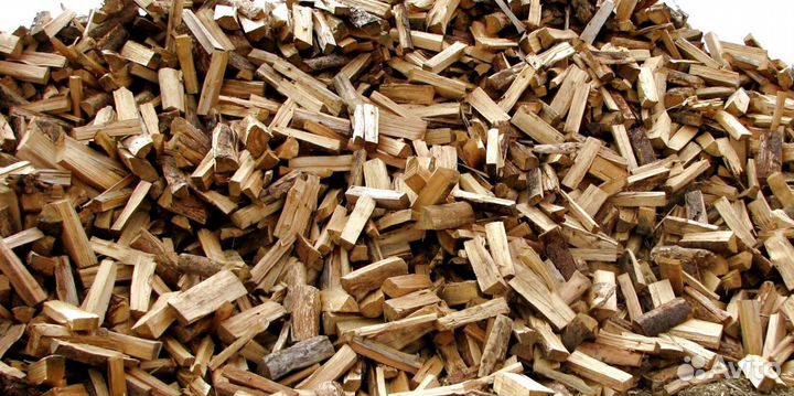 Дрова березовые наколотые