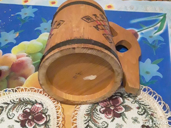 Пивная деревянная кружка Киев