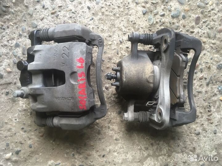 Суппорт передний правый Hyundai Kia