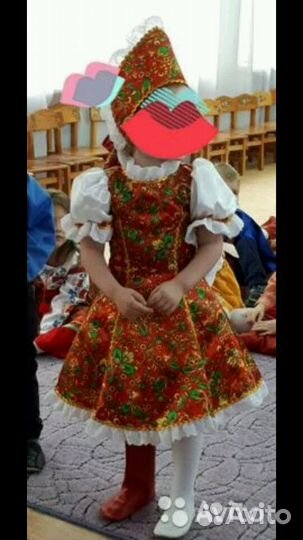 Костюм Русская красавица р.104-110-116
