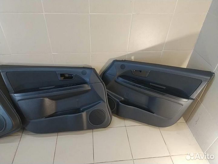 Обшивки дверей комплект fiat Sedici 2007