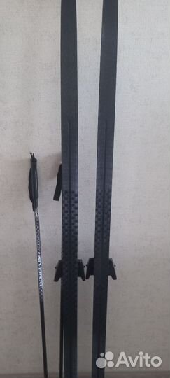 Лыжи комплект + палки+ ботинки