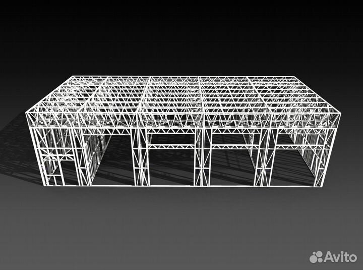 Лстк каркас сто на 4 поста от завода-изготовителя