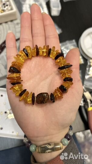 Браслет из янтаря
