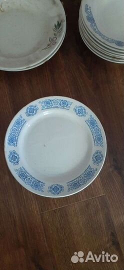 Столовые тарелки СССР