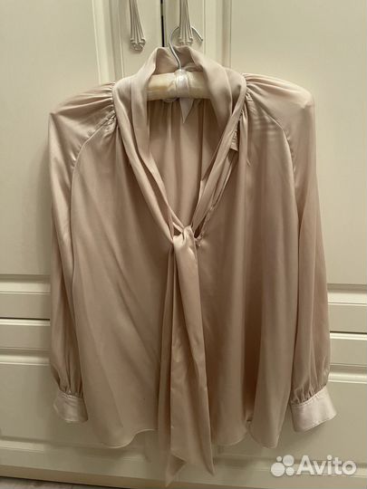 Massimo dutti блуза шелк
