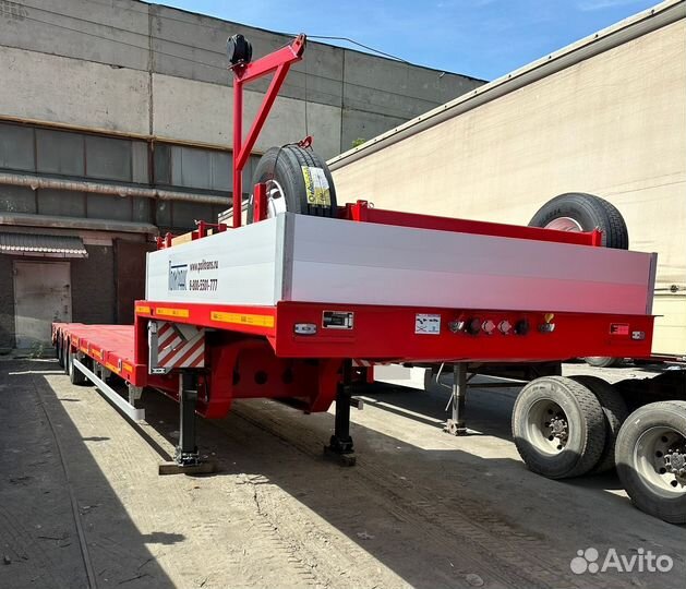 Полуприцеп трал (тяжеловоз) Политранс ТСП 94183, 2024