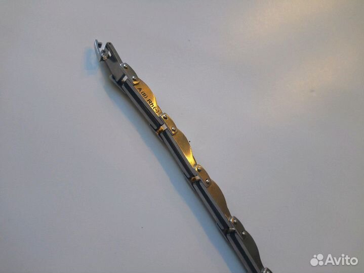 Брослет муж. сталь, гравировка