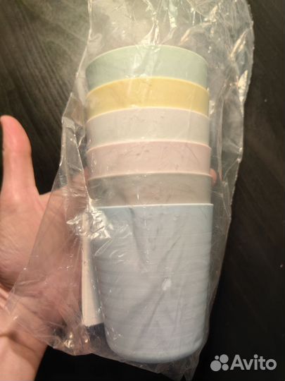 Набор стаканов IKEA kalas, 6 шт