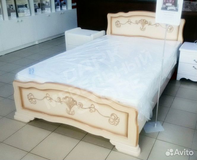 Кровать 120 массив