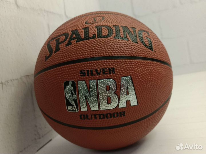 Мяч баскетбольный Spalding NBA Silver