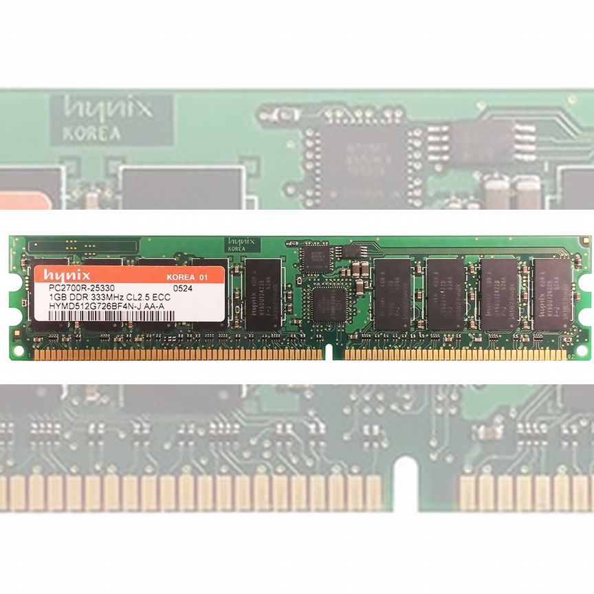[HYMD512G726BF4N-J] Оперативная Память Hynix Ddr 1gb Hymd512g726bf4n-J