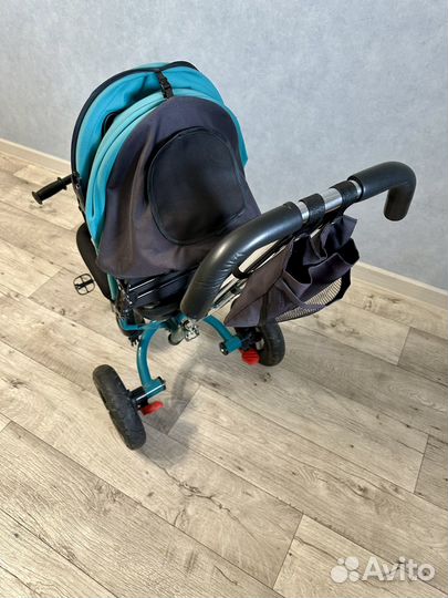 Детский велосипед с родительской ручкой