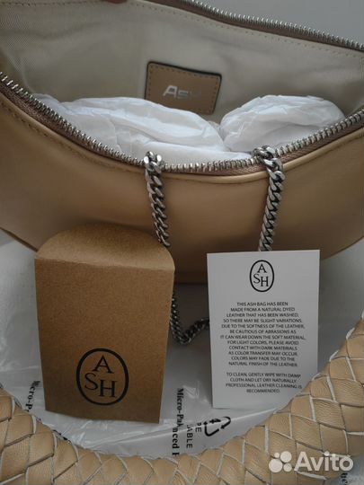 Сумка ASH кожаная