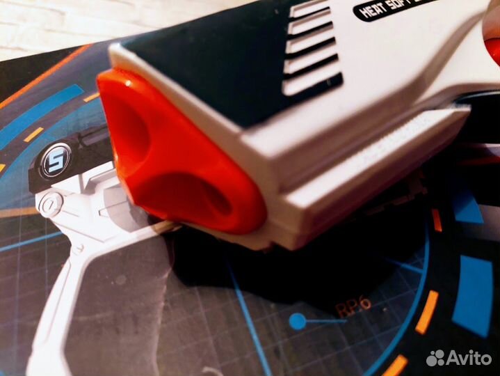 Пистолет бластер с мягкими пулями новый