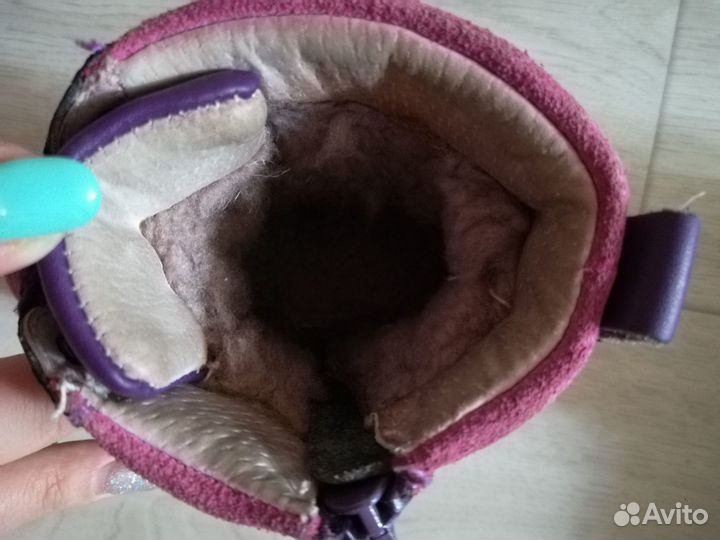 Ботинки зимние для девочки 24 р-р