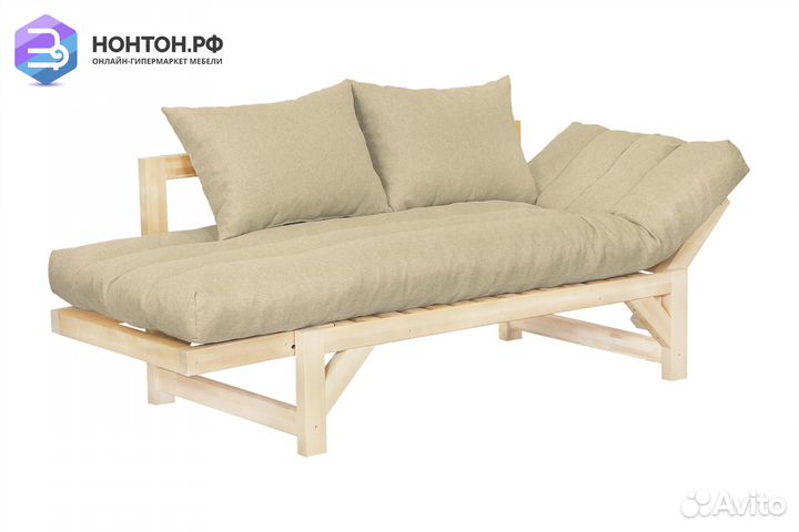 Диван кушетка Амбер-2 кремовый