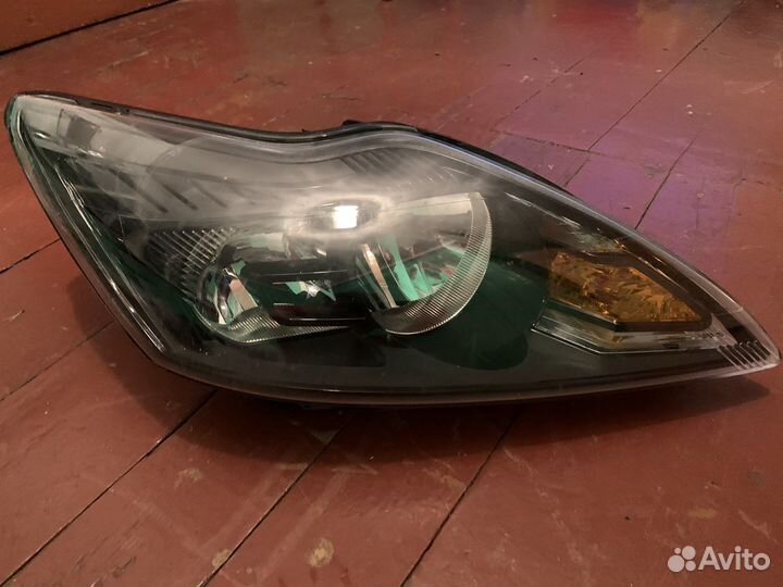 Фары ford focus 2 рестайлинг с линзами