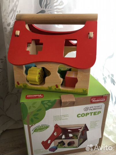 Игрушка Домик Сортер