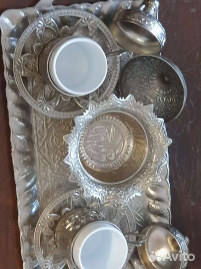 Кофейный турецкий набор на двоих(армуды)