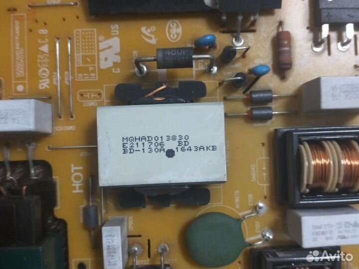 Материнская плата на телевизор Samsung UE40J5200AU