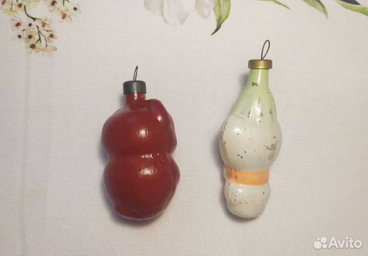 Елочные игрушки СССР. Мишки
