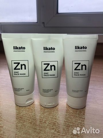 Маска для лица с цинком likato professional