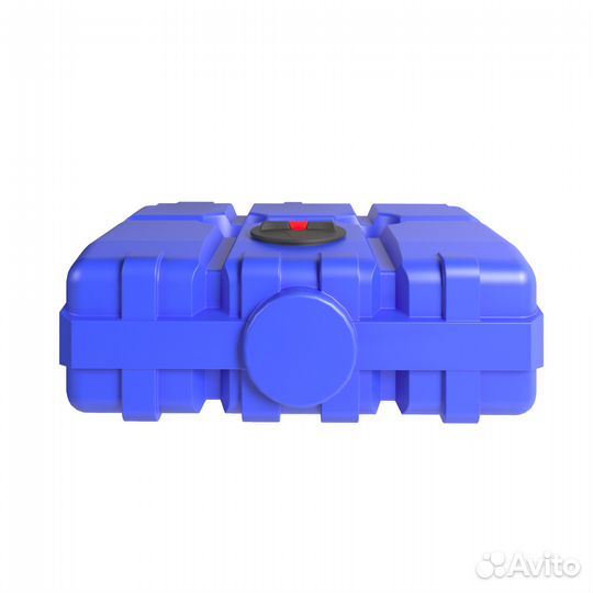 Емкость для воды прямоугольная горизонтальная 2000