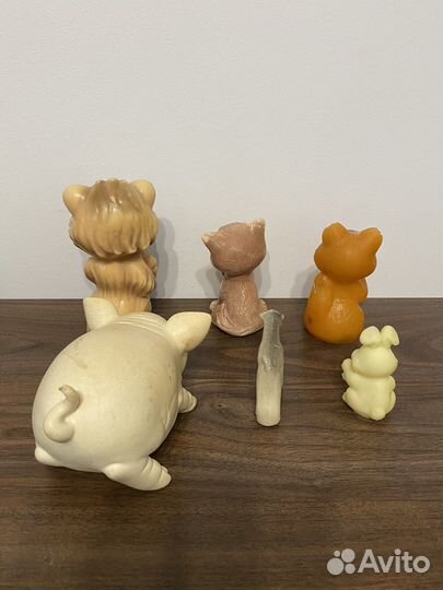 Резиновые игрушки/пищалки, СССР
