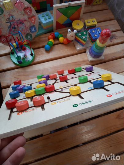 Развивающая игра Лабиринт с цифрами