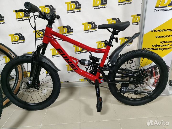 Новый велосипед 2-х подвес 20