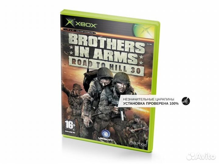 Brothers in Arms Road to Hill 30 незн.царап. Xbox