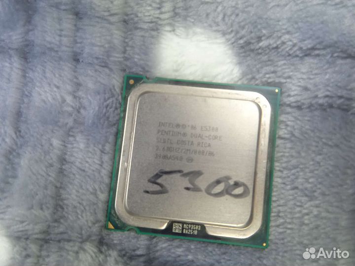 Процессоры intel Pentium