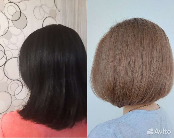 Выход из черного. Окрашивание волос