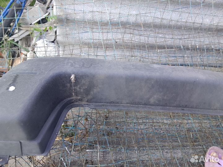 Задний бампер citroen berlingo