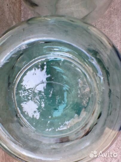 Банка стеклянная ретро СССР