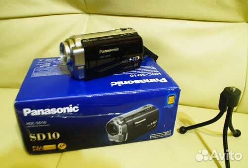 Видеокамера panasonic sd10 full HD