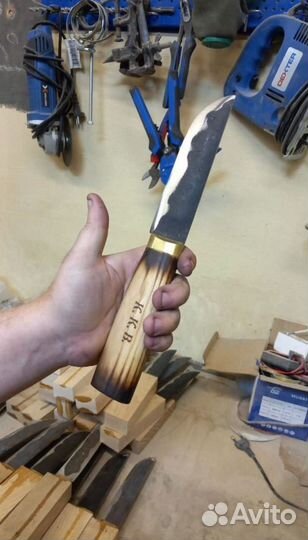 Нож якут ручной работы