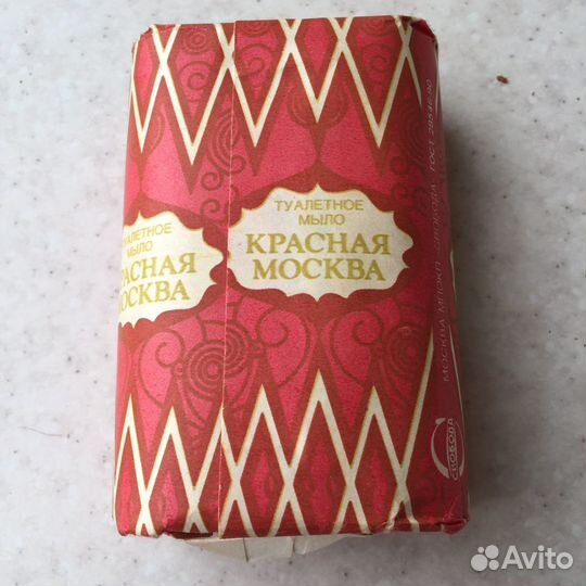 Мыло «Красная Москва» туалетное СССР