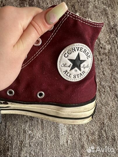 Кеды converse высокие