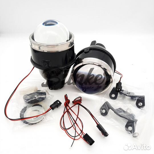 Линза Би-галоген птф Bunker 3.0 Vesta/Ford/Renault